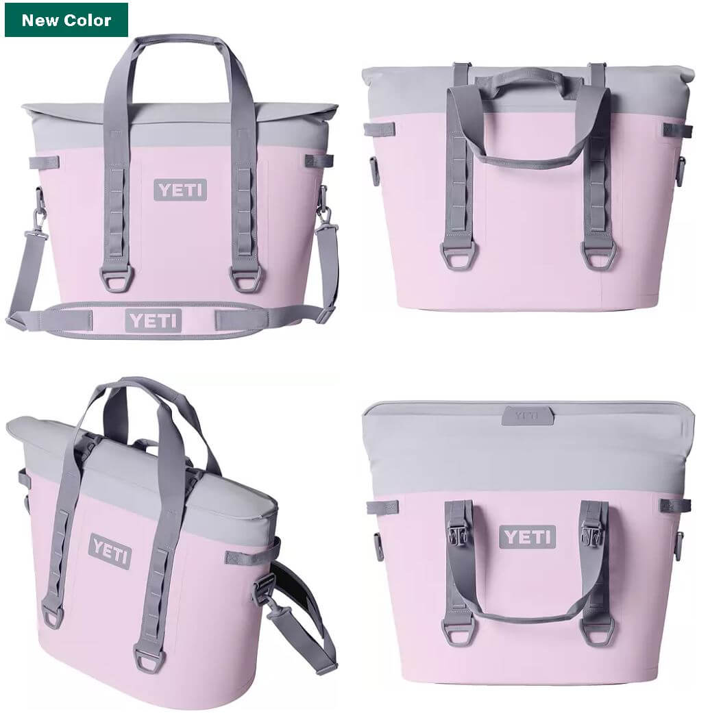 YETI Hopper M30 2.0 Soft Cooler in camouflage design, perfect for outdoor adventures and keeping beverages cold.