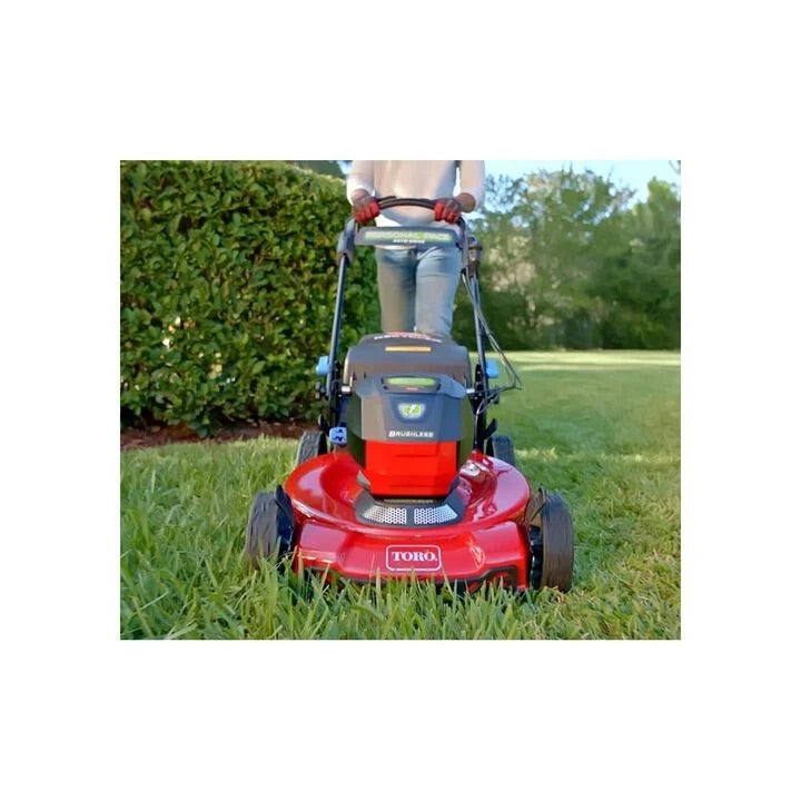 Toro Flex Force 60V Lawn Mower Kit SMARTSTOW Personal Pace Auto Drive 22in