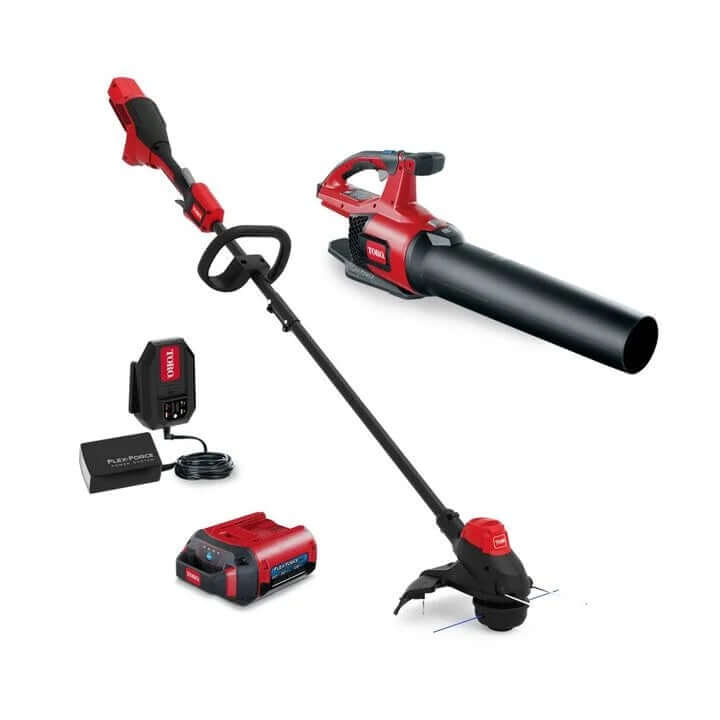 Toro Flex Force 60V Trimmer and Leaf Blower Combo Kit